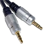 CABLE 3.5ST M/M HI-Q GOLD 1.5M PURESONIC